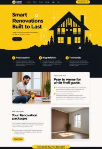 Fenol Www.fenolsolutions.com Professional Full House Renovation Website – Boost Your Client Bookings 205x300