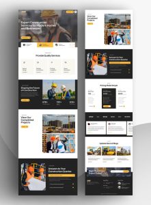 🔥 Premium Construction Website – Built for Real Businesses _ Brothers IT Firm