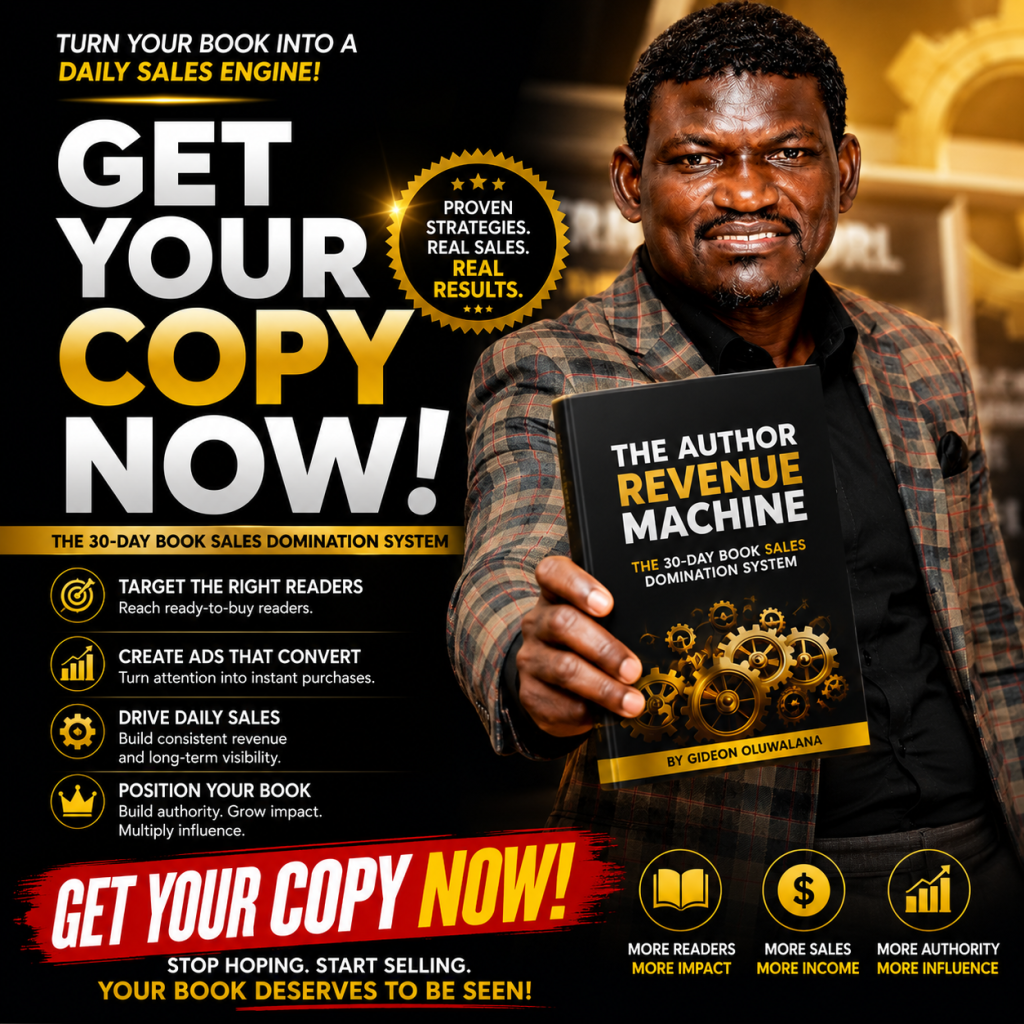 author revenue gideon oluwalana messiahs mandate nation 3